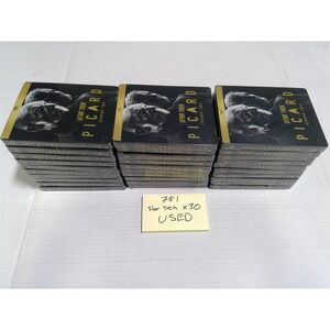 Star Trek Picard Season 2 Blu-ray Steelbook Lot of 30 USED Sci-Fi TV Series